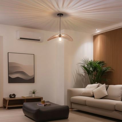 Brilagi - LED люстра на тросі CERIA WIRE 1xE27/40W/230V 40x56 cm бронзова