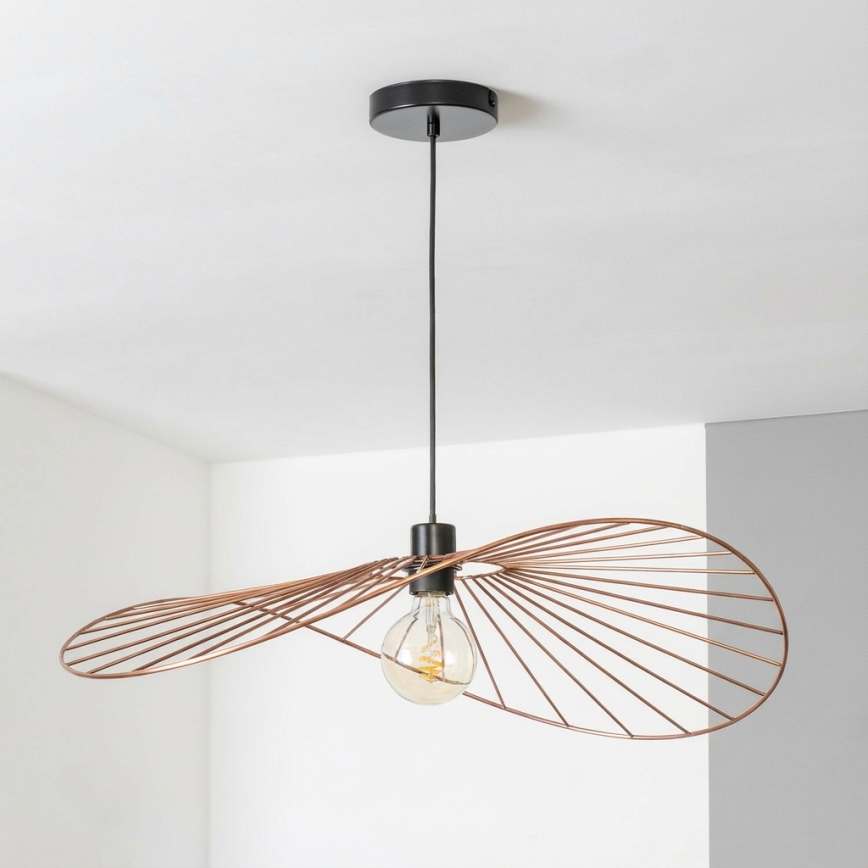 Brilagi - LED-люстра на тросі CERIA WIRE 1xE27/40W/230V 60x80 см бронза