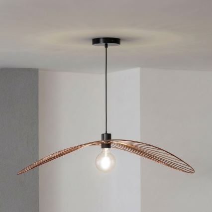 Brilagi - LED-люстра на тросі CERIA WIRE 1xE27/40W/230V 60x80 см бронза