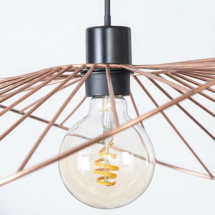 Brilagi - LED-люстра на тросі CERIA WIRE 1xE27/40W/230V 60x80 см бронза
