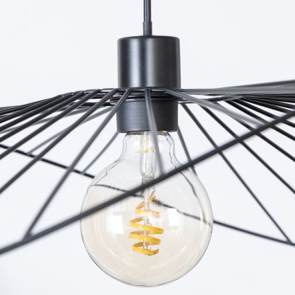 Brilagi - LED-люстра на тросі CERIA WIRE 1xE27/40W/230V 60x80 см чорна