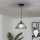 Brilagi - LED люстра на тросі CERIA WIRE 1xE27/40W/230V діам. 30 см чорна