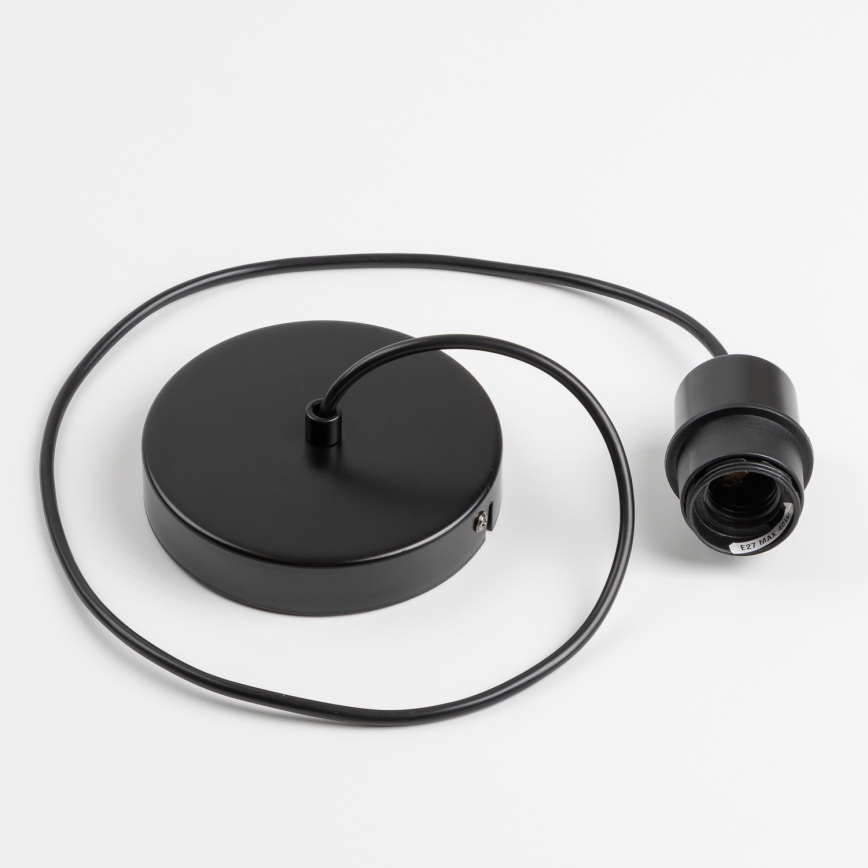 Brilagi - LED-люстра на тросі CERIA WIRE 1xE27/40W/230V діам. 60 см чорна