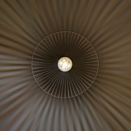 Brilagi - LED-люстра на тросі CERIA WIRE 1xE27/40W/230V, діаметр 26 см, чорна