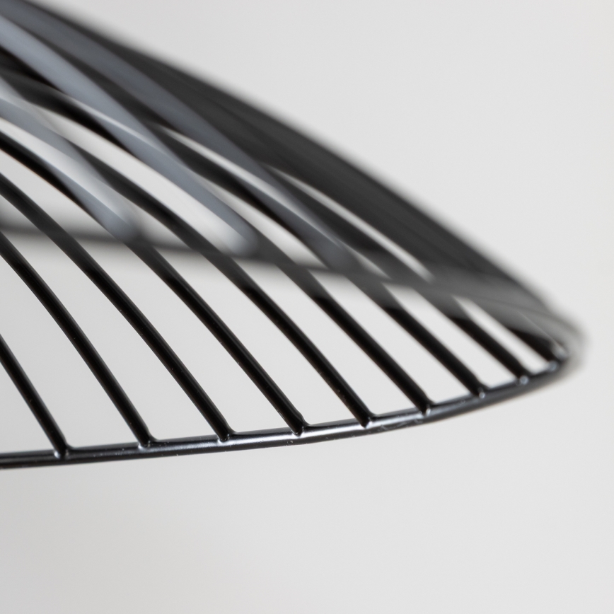 Brilagi - LED люстра на тросі CERIA WIRE 1xE27/40W/230V діаметр 38 см чорна