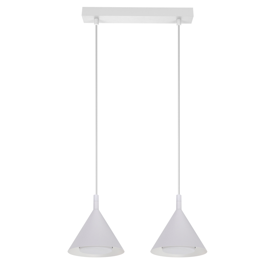 BRILAGI - LED Люстра на тросі CONE DOUBLE 2xGX53/15W/230V біла