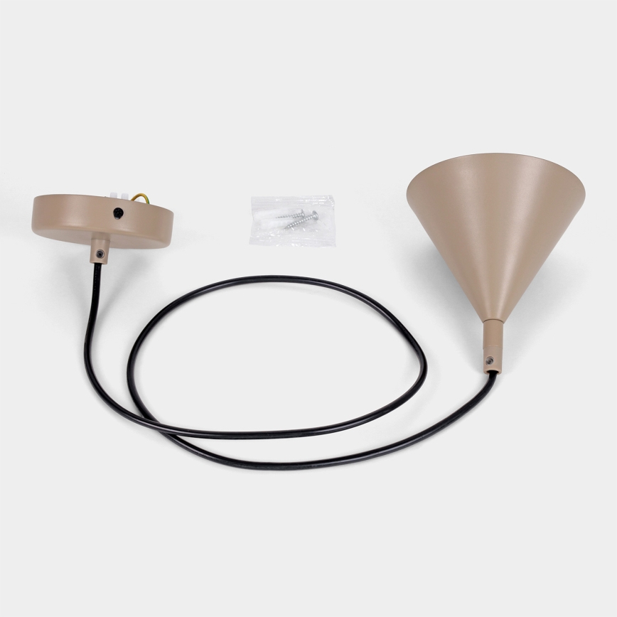 BRILAGI - LED Люстра на тросі CONE SINGLE 1xGX53/15W/230V бежева