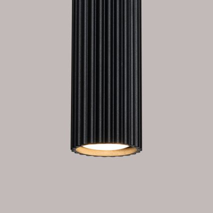 Brilagi - LED люстра на тросі CRESTO 1xGU10/10W/230V чорна
