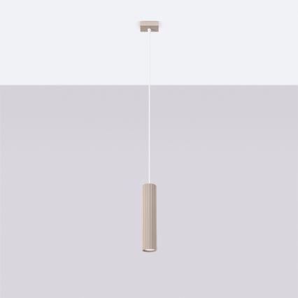 Brilagi - LED-люстра на тросі CRESTO 1xGU10/10W/230V тауп