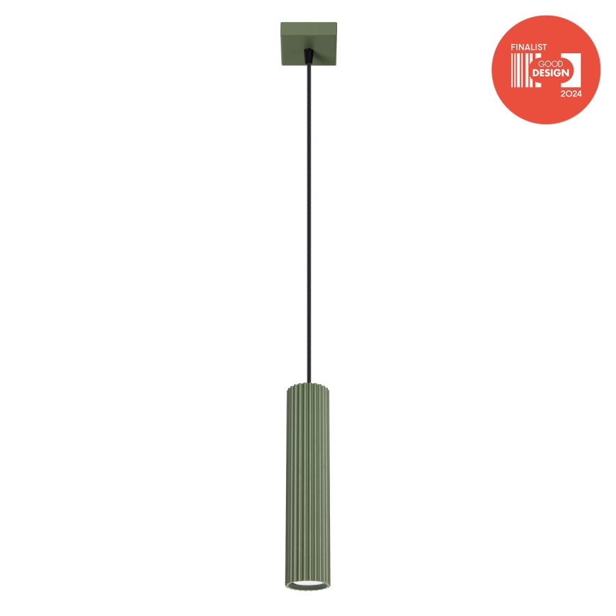 Brilagi - LED люстра на тросі CRESTO 1xGU10/10W/230V зелена