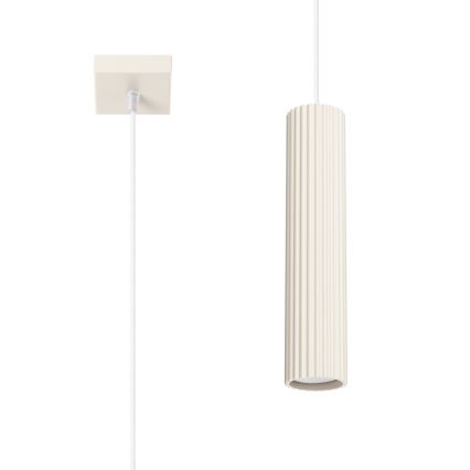Brilagi - LED люстра на тросі CRESTO 1xGU10/10W/230V кремова