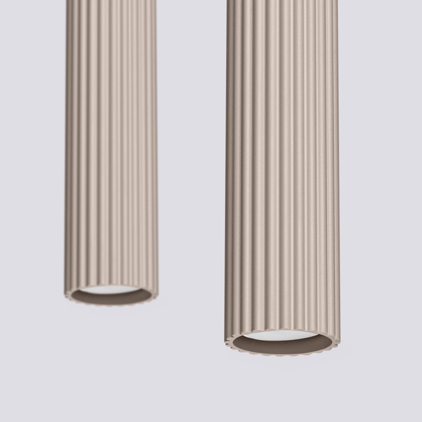 Brilagi - LED-люстра на тросі CRESTO 2xGU10/10W/230V таупе