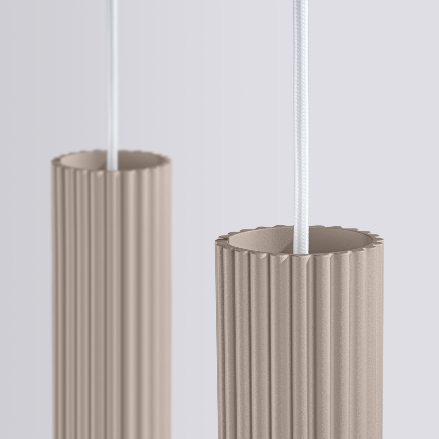Brilagi - LED-люстра на тросі CRESTO 2xGU10/10W/230V таупе