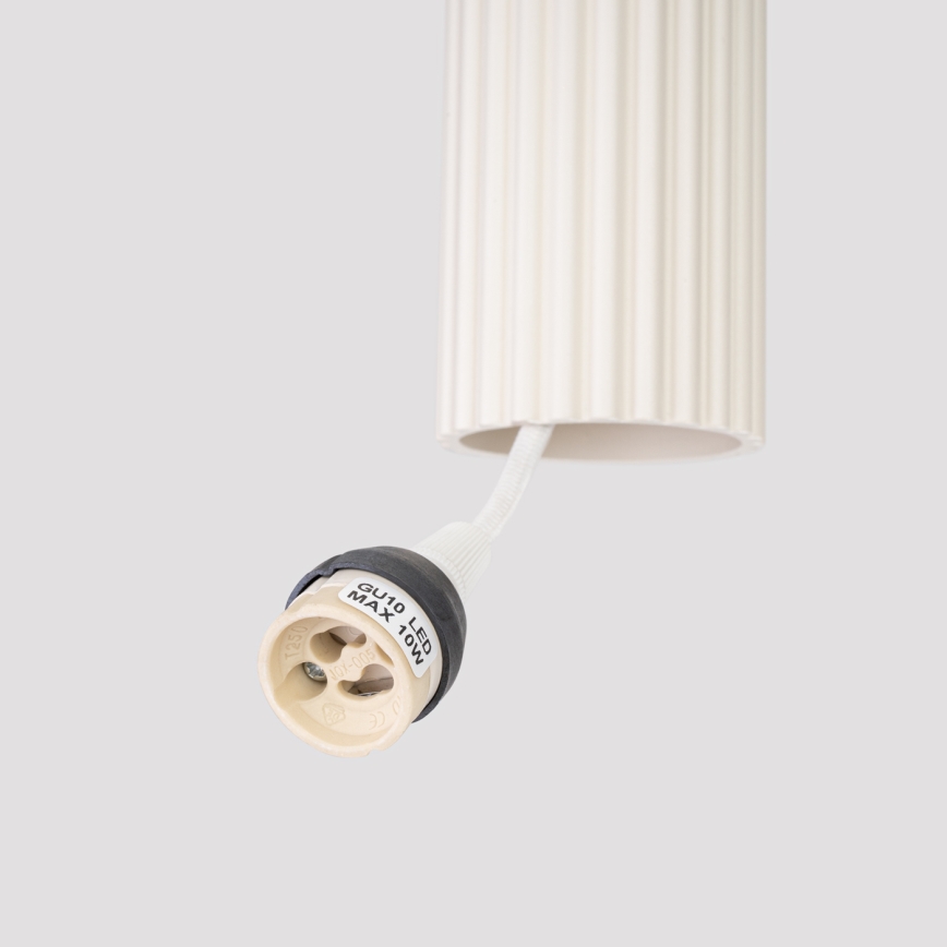 Brilagi - LED-люстра на тросі CRESTO 3xGU10/10W/230V кремова