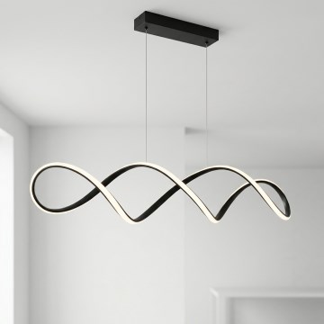 Brilagi - LED-люстра на тросі DNA LED/41W/230V 4100K чорна