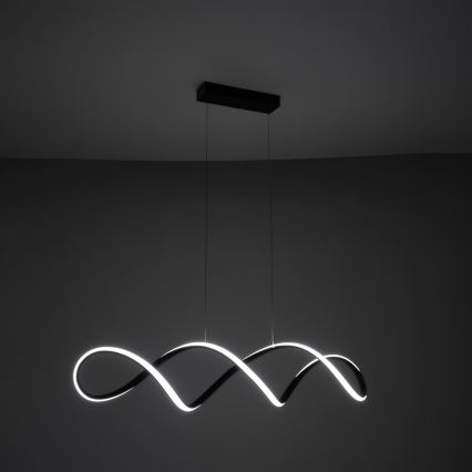Brilagi - LED-люстра на тросі DNA LED/41W/230V 4100K чорна