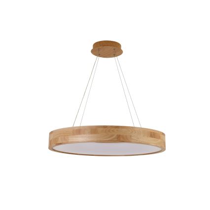 Brilagi - LED-люстра на тросі FALCON WOOD LED/40W/230V 3000/4000/6000K, діаметр 60 см, дерев'яна