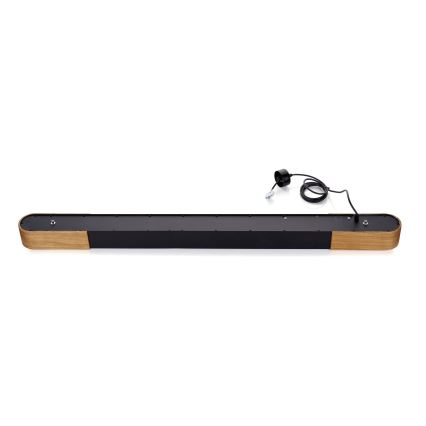 BRILAGI - LED Люстра на тросі GARDALINE LED/100W/230V 120 cm дуб/чорний