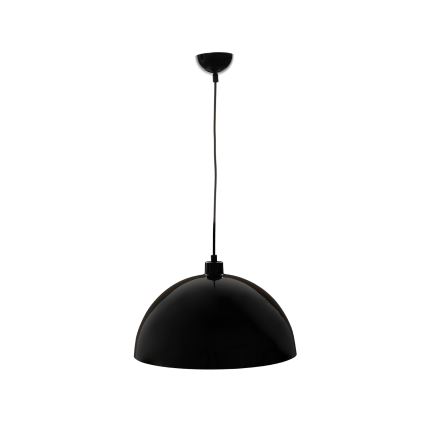 BRILAGI - LED-люстра на тросі METALO 1xE27/40W/230V, діаметр 40 см, чорна/мідна