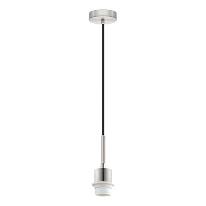 BRILAGI - LED люстра на тросі NUBILA 1xE27/60W/230V діаметр 14 см чорна/фіолетова