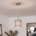 Brilagi - LED-люстра на тросі NUBILA 1xE27/60W/230V, діаметр 14 см, світло-сірий