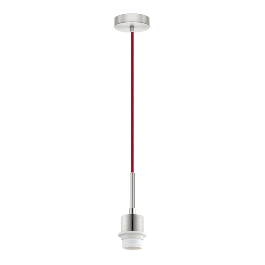 Brilagi - LED-люстра на тросі NUBILA, 1xE27/60W/230V, Ø 14 см, червона
