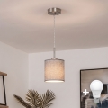 Brilagi - LED люстра на тросі NUBILA 1xE27/60W/230V Ø 14 см сірий