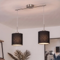 Brilagi - LED люстра на тросі NUBILA 2xE27/60W/230V чорна