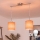 Brilagi - LED люстра на тросі NUBILA 2xE27/60W/230V помаранчева