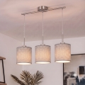 Brilagi - LED-люстра на тросі NUBILA 3xE27/60W/230V сіра