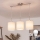 Brilagi - LED-люстра на тросі NUBILA 3xE27/60W/230V кремова