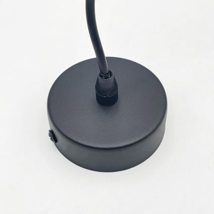 Brilagi - LED-люстра на тросі RIDDY 1xE27/60W/230V чорна