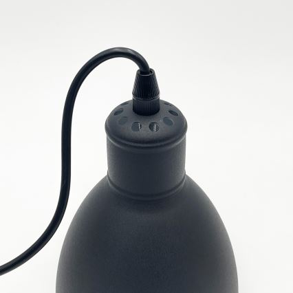 Brilagi - LED-люстра на тросі RIDDY 1xE27/60W/230V чорна