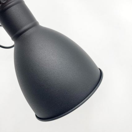 Brilagi - LED-люстра на тросі RIDDY 1xE27/60W/230V чорна