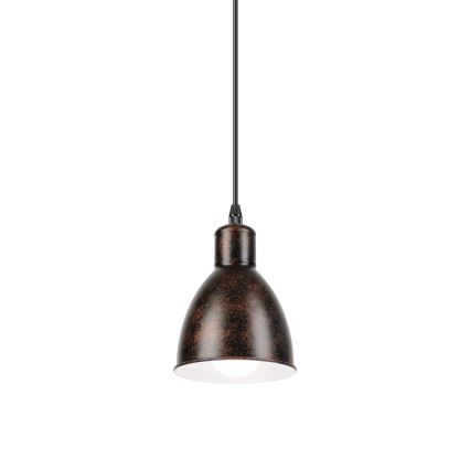 Brilagi - LED люстра на тросі RIDDY 1xE27/60W/230V мідна/патина