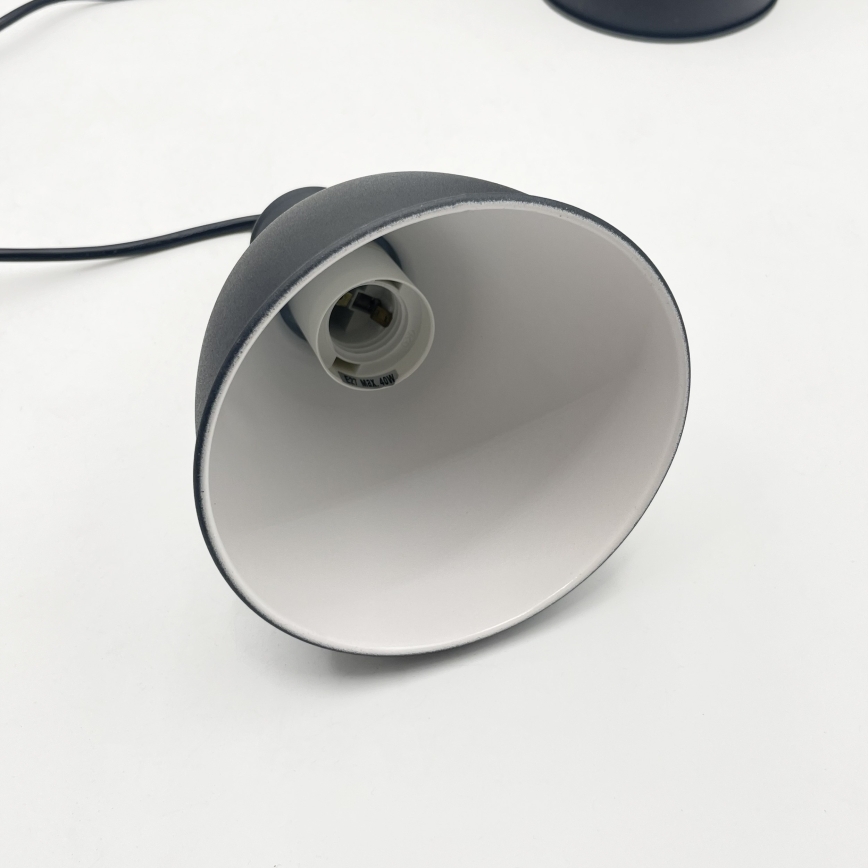 Brilagi - LED-люстра на тросі RIDDY 3xE27/60W/230V чорна