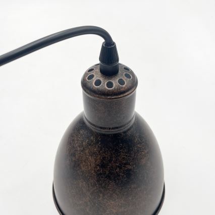 Brilagi - LED-люстра на тросі RIDDY 3xE27/60W/230V мідна/патина