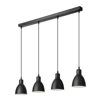 BRILAGI - LED-люстра на тросі RIDDY 4xE27/60W/230V чорна