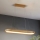 Brilagi - LED люстра на тросі UMEA WOOD LED/30W/230V 70x20 см, дерев'яна