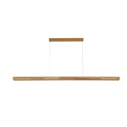 Brilagi - LED-люстра на тросі UMEA WOOD, LED/40W/230V, 150 см, дерев'яна
