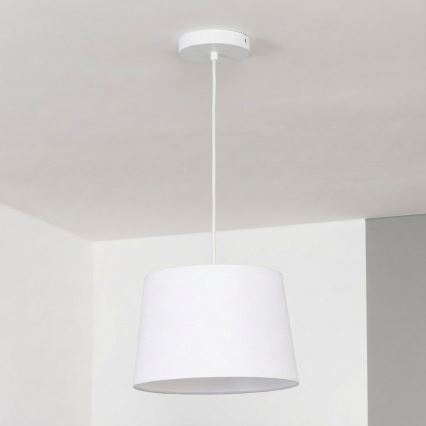 Brilagi - LED-люстра на тросовом подвесе CERIA 1xE27/40W/230V Ø 30 см белая