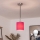 Brilagi - LED-люстра на тросовом подвесе NUBILA 1xE27/60W/230V диаметр 14 см черный/розовый