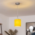 Brilagi - LED-люстра на кабелі NUBILA 1xE27/60W/230V діаметр 14 см жовта