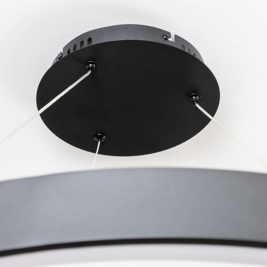 Brilagi - LED диммируемый подвесной светильник на тросе FALCON II LED/108W/230V 3000-6500K диаметр 80 cm черный + пульт дистанционного управления