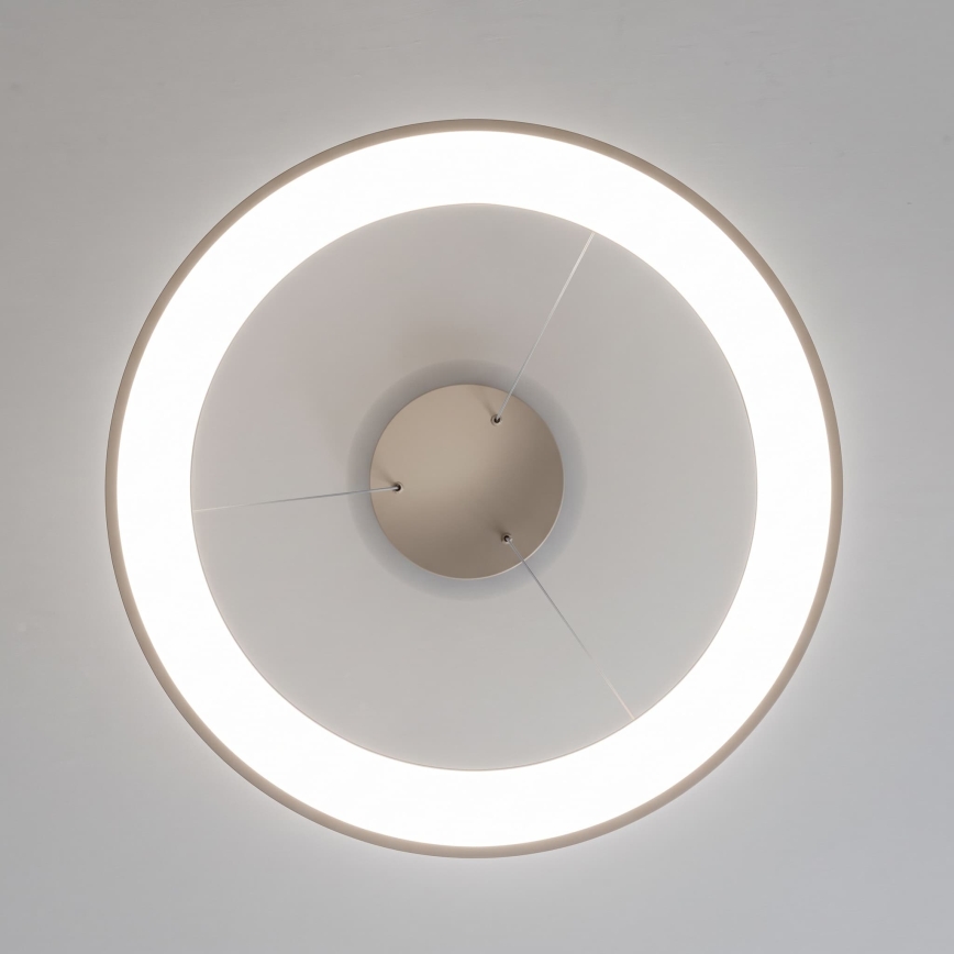 BRILAGI - LED Димована люстра на тросі FALCON II LED/99W/230V 3000-6500K Ø 60 cm бежева + пульт дистанційного керування