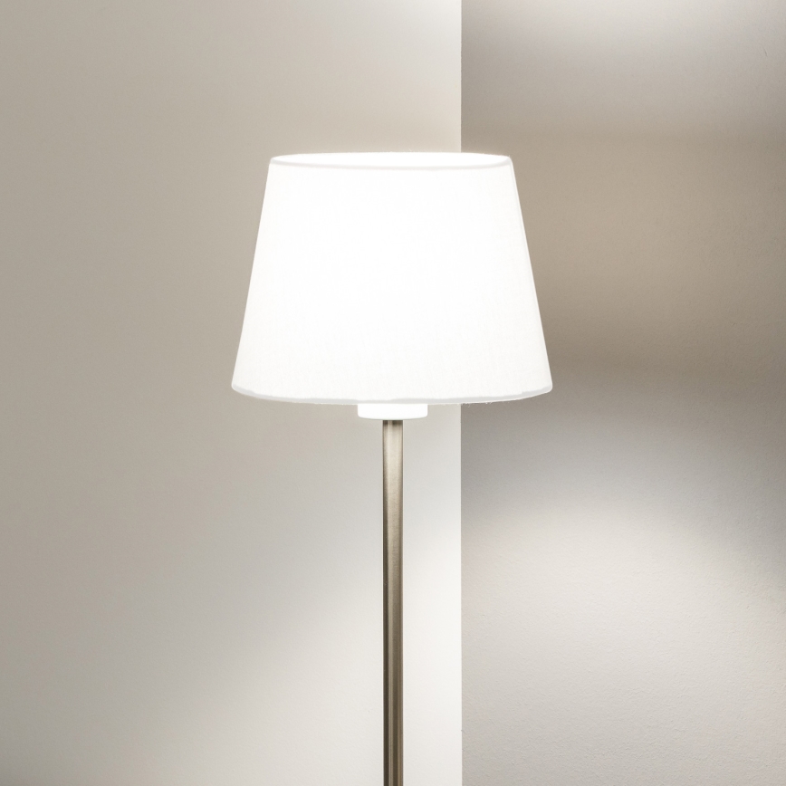 Brilagi - LED напольная лампа CERIA 1xE27/40W/230V диам. 20,5 см белый/матовый хром