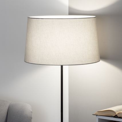 Brilagi - LED напольная лампа CERIA 1xE27/40W/230V диам. 45 см серый/чёрный