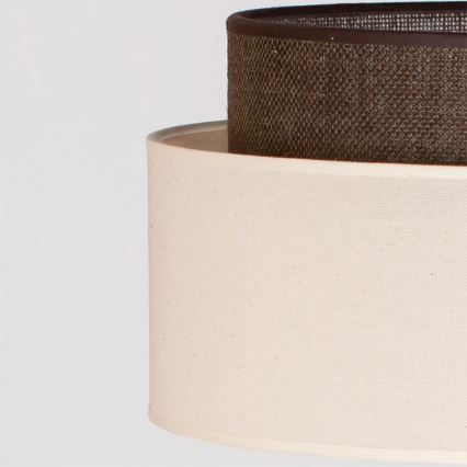 Brilagi - LED напольный торшер BOHO STYLE 1xE27/15W/230V кремовый/коричневый