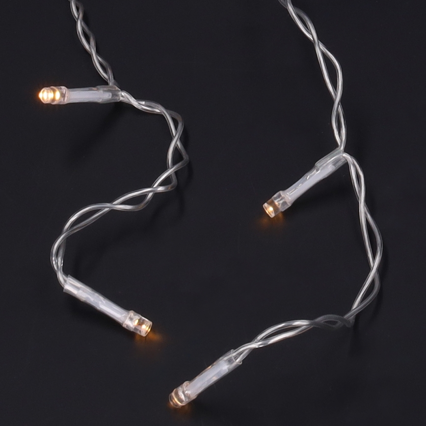 Brilagi - LED наружная гирлянда с 400 светодиодами / 8 режимов, 23 м, IP44, тёплый белый