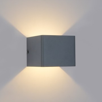 Brilagi - LED наружный настенный светильник DONNANI LED/5W/230V антрацит IP44